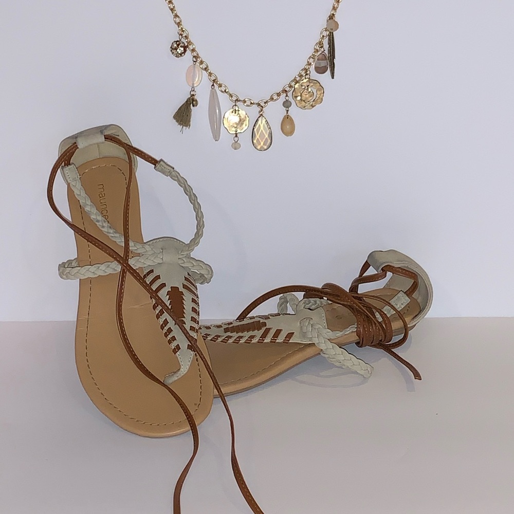 Lace Up Sandals